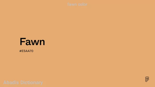 fawn color